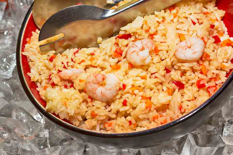 This authentic Mexican rice recipe uses real tomatoes.