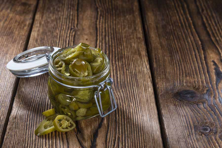 Escabeche recipes for carrots and jalapenos use only salt water to ferment.