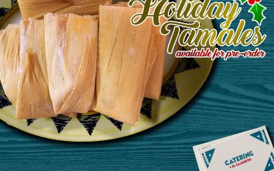 Tamales for the Holidays, Available for Pre-Order
